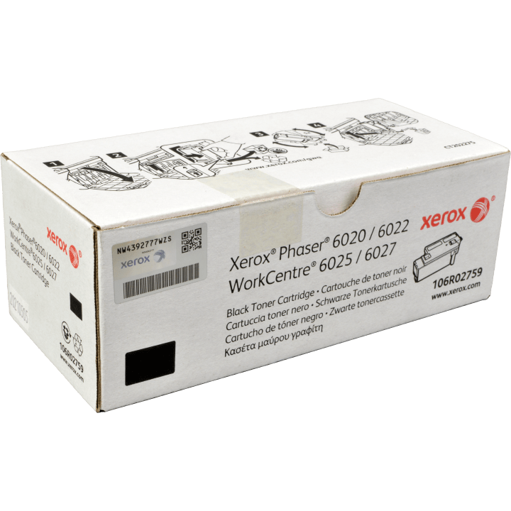 Original Xerox 106R02759 Toner schwarz, Kapazität bis zu 2 000 Seiten