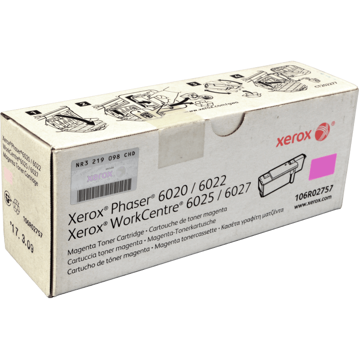 Original Xerox 106R02757 Toner magenta, Kapazität bis zu 1 000 Seiten
