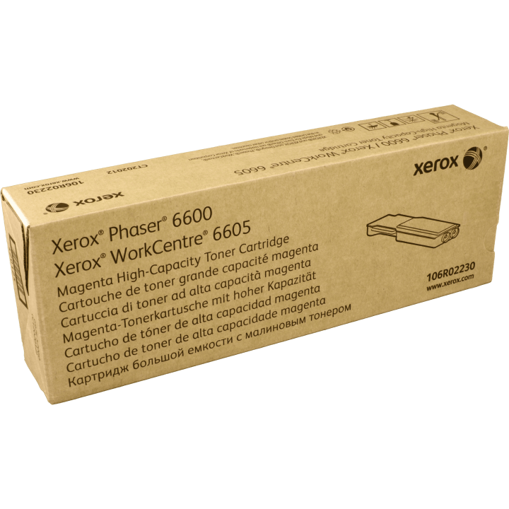 Original Xerox 106R02230 Toner magenta, Kapazität bis zu 6 000 Seiten