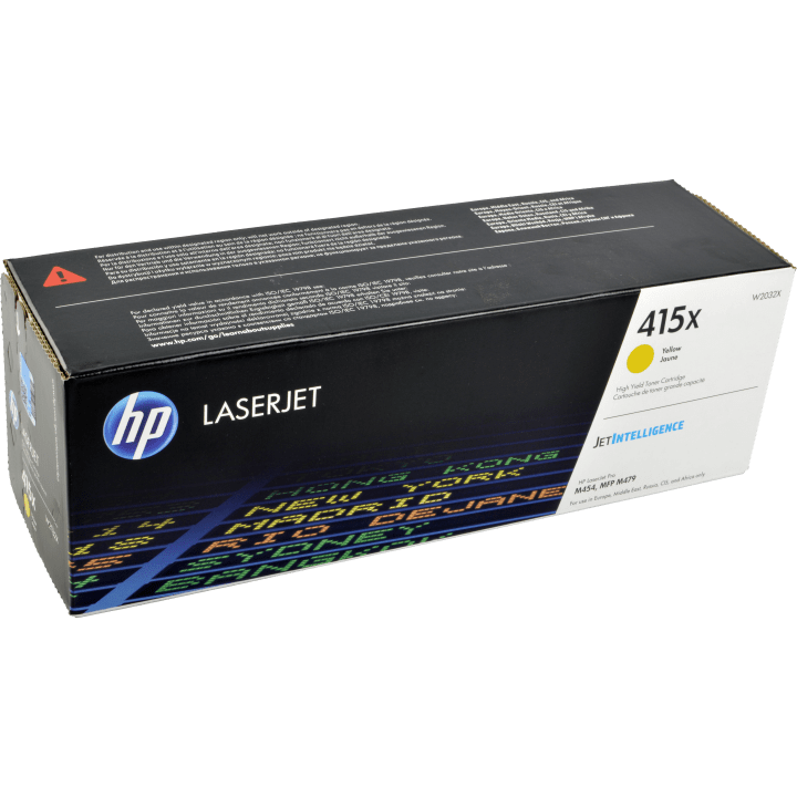 HP 415X Gelb // Original LaserJet Toner mit hoher Reichweite W2032X HP Cartridge