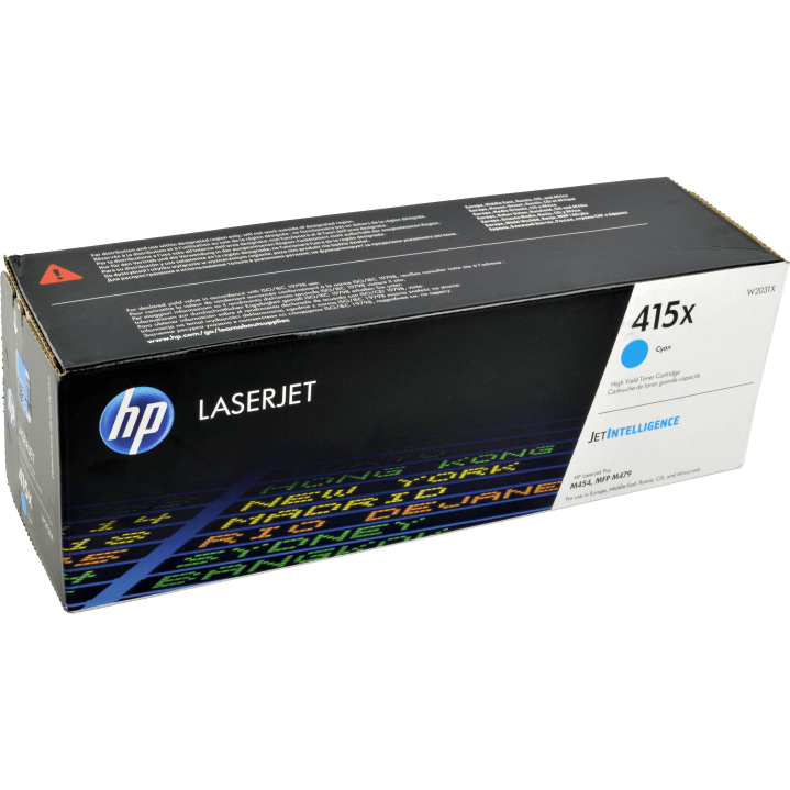 HP 415X Cyan // Original LaserJet Toner mit hoher Reichweite W2031X HP Cartridge
