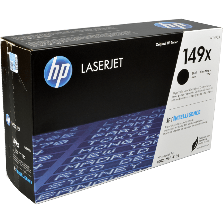 HP 149X schwarz / original HP Toner / W1490X / 9500 S.