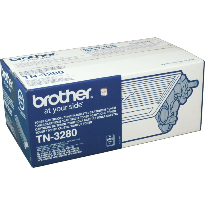 TN3280 / schwarz / original BROTHER Toner schwarz / TN3280 / 8000 S. neu schwarz
