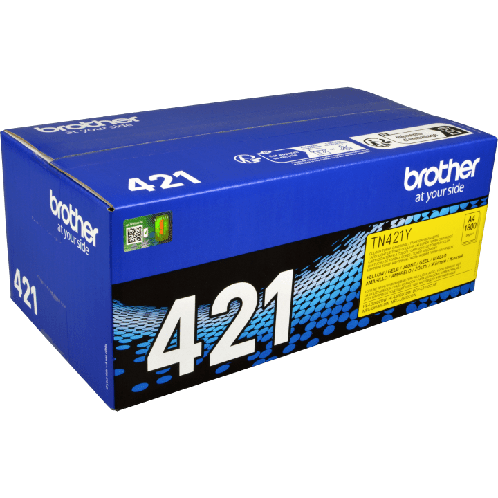 TN421Y / gelb / original BROTHER Toner gelb / TN421Y / 1800 S. neu gelb