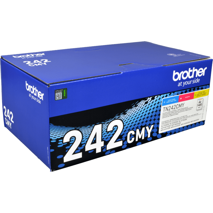 Brother TN242CMY / Multipack / Original Toner / TN-242CMY / 1400 S. Tonerkartusche TN 242