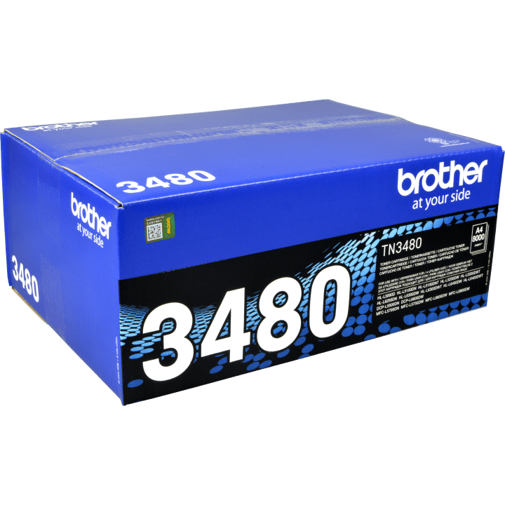 TN3480 / schwarz / original BROTHER Toner schwarz / TN3480 / 8000 S. neu schwarz