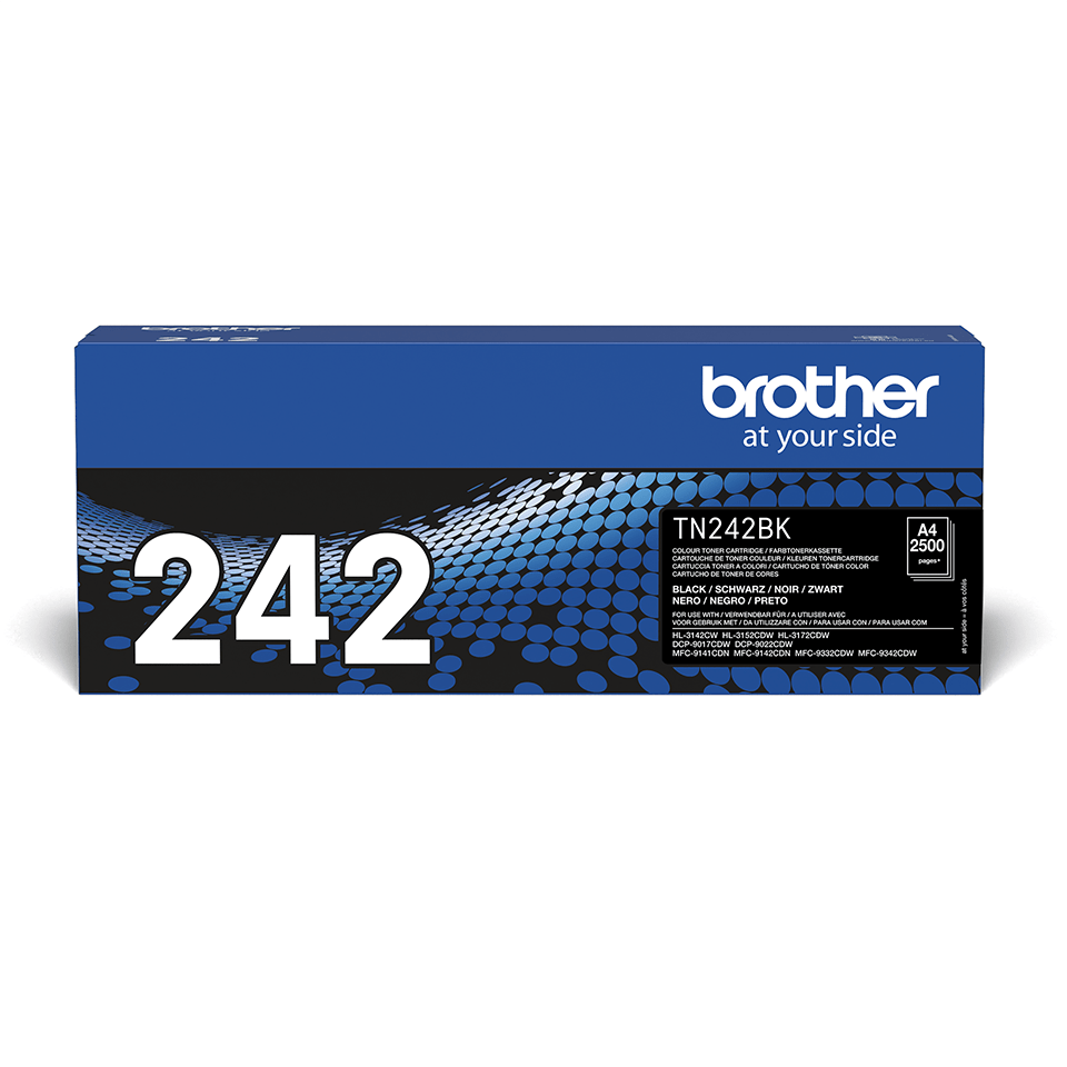 Brother TN242BK / Schwarz / Original Toner / TN-242BK / 1400 S. Tonerkartusche TN 242